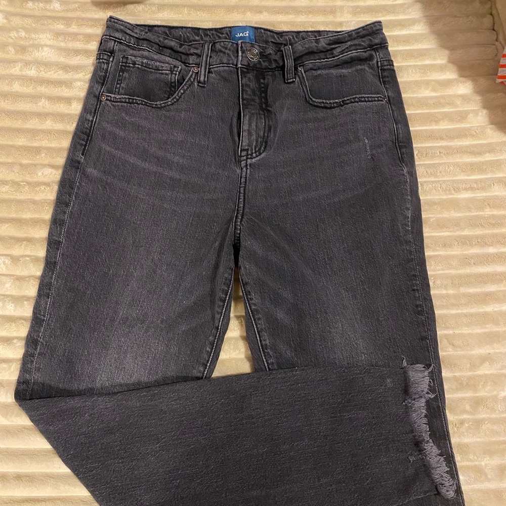Jag Jeans Black Women's Straight Jeans